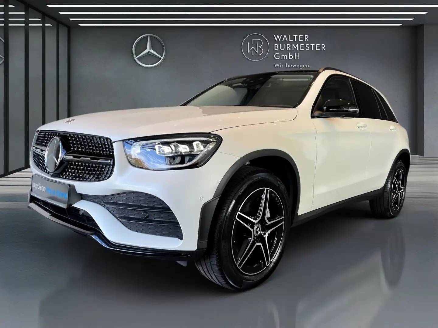 Mercedes-Benz GLC 300 e +AMG+MBUX+Memory+Night+PANO+KAMERA+AHK Blanc - 2