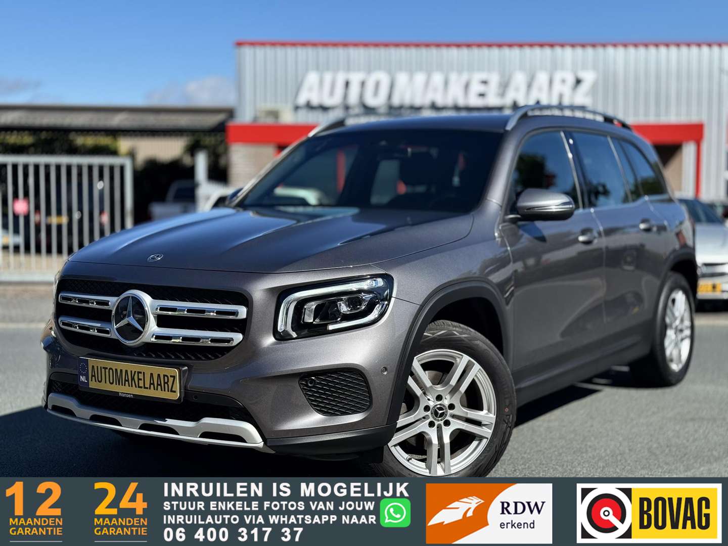 Mercedes-Benz GLB 200 nuo 478 €/ mėn Benzinas 2020m. Kita Automatinė
