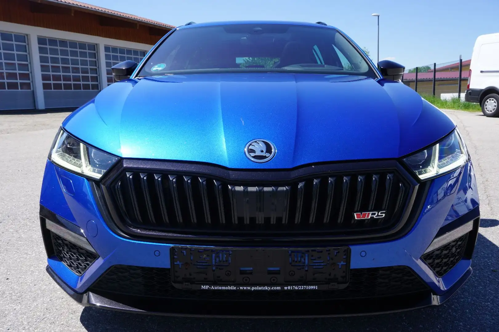 Skoda Octavia Combi RS Plus DSG Panorama VC Canton AHK Blauw - 2