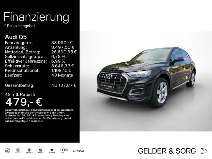 Audi Q5 45 TFSI quattro Advanced LED*RFK*Virtual