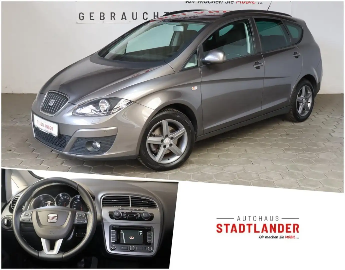 SEAT Altea XL 4You 1.4 I-TECH NAVI*SHZ*GRA*PDC Gris - 1