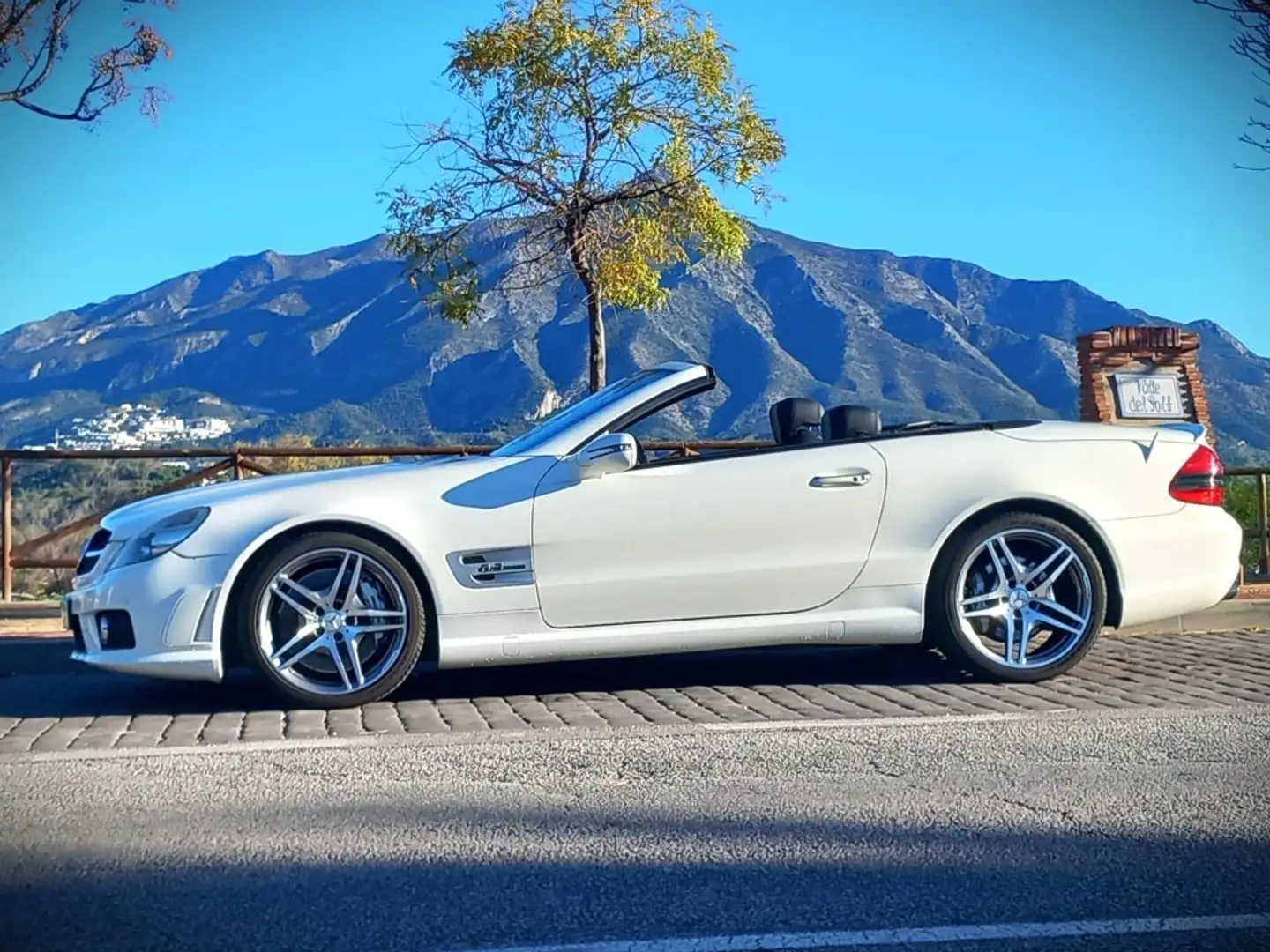 Mercedes-Benz SL 63 AMG 7G Blanc - 1