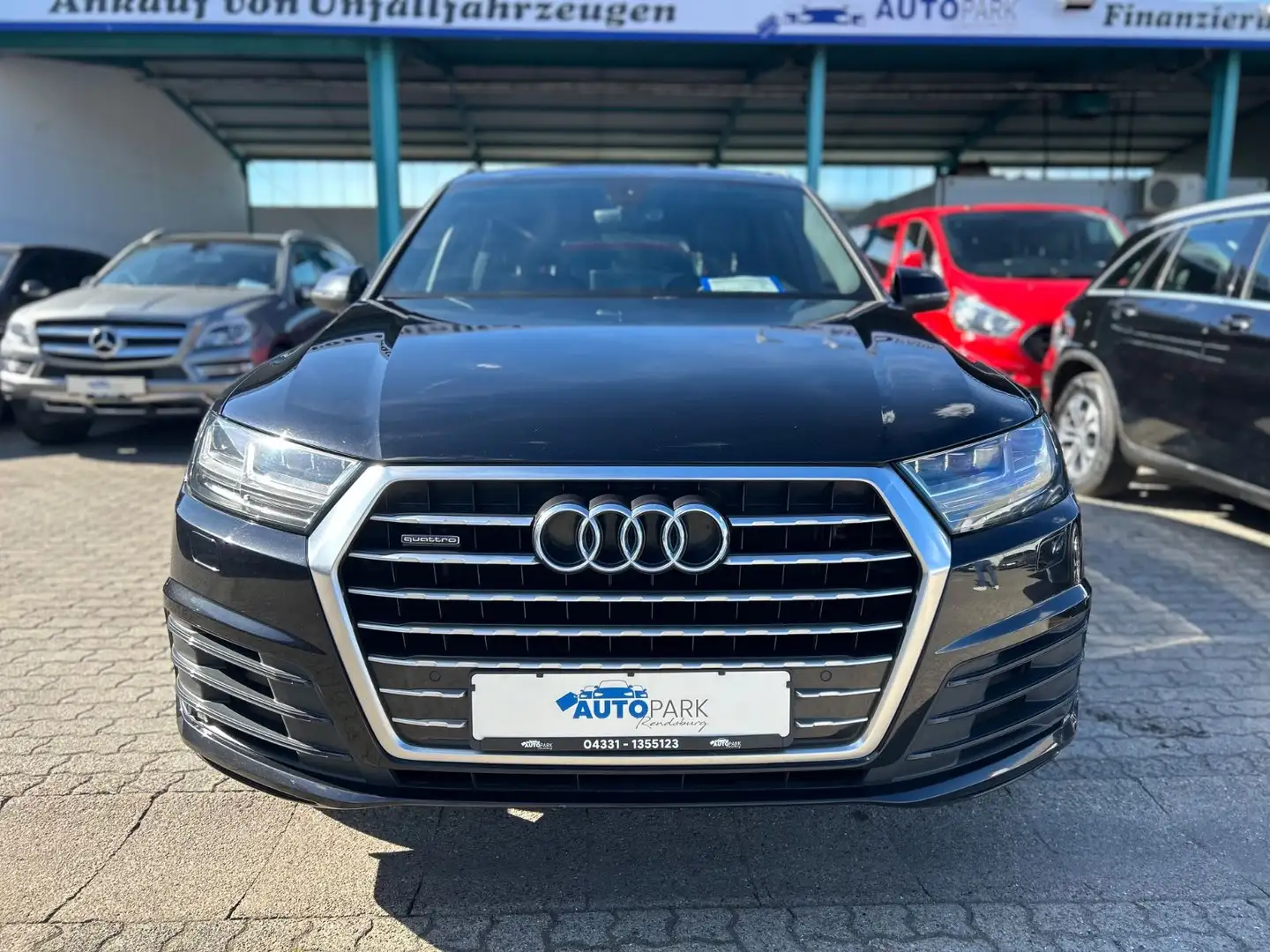 Audi Q7 3.0 TDI quattro S line *Matrix LED *7-Sitzer* Schwarz - 2