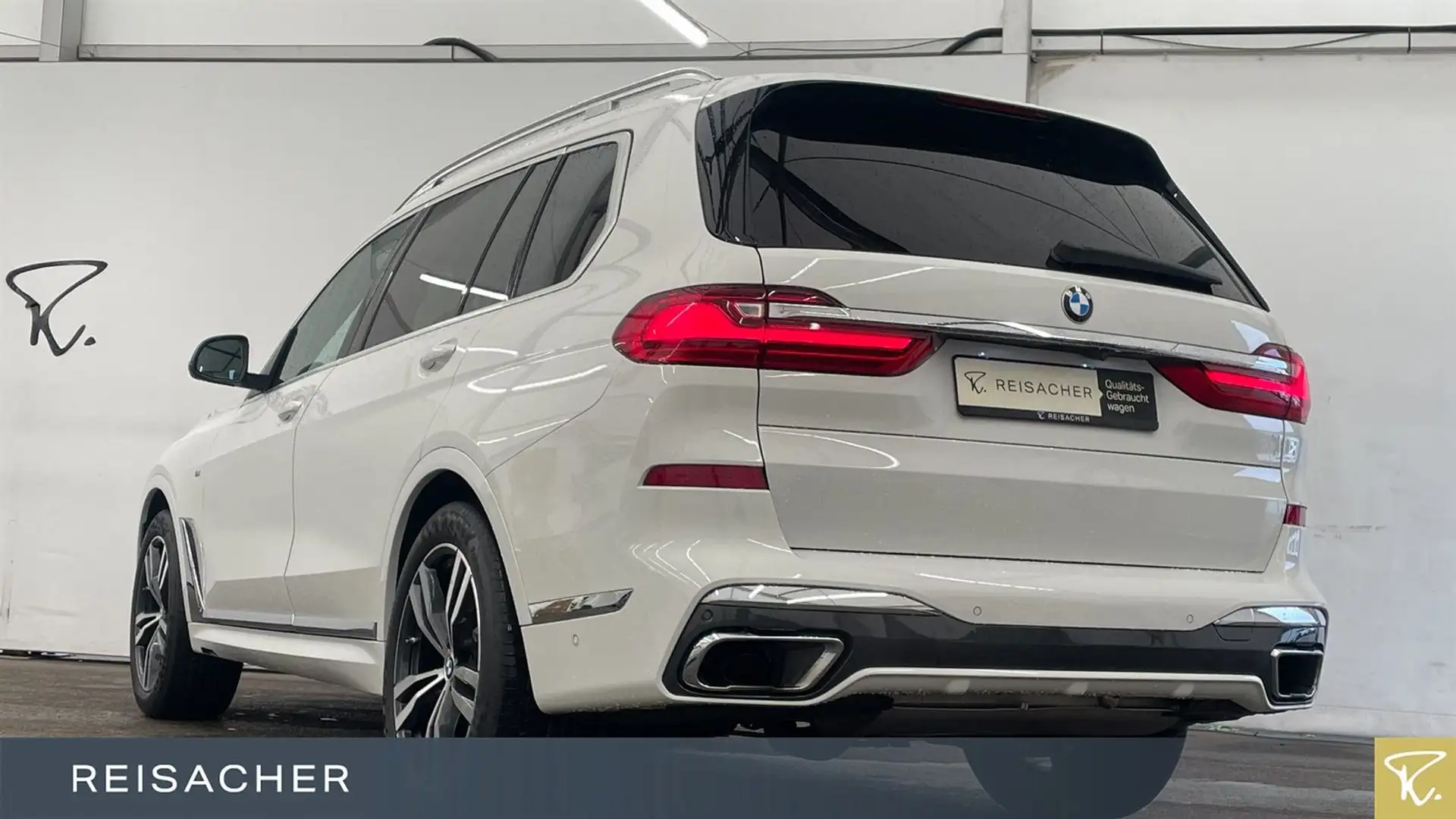 BMW X7 A xDrive40d AHK LCPro HUD ACC 360° 21" LM Weiß - 2