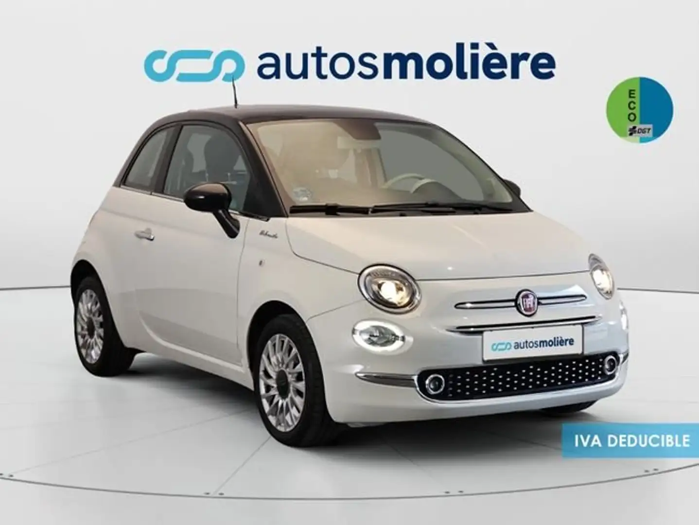 Fiat 500 1.0 Hybrid Dolcevita 52kW Bianco - 2