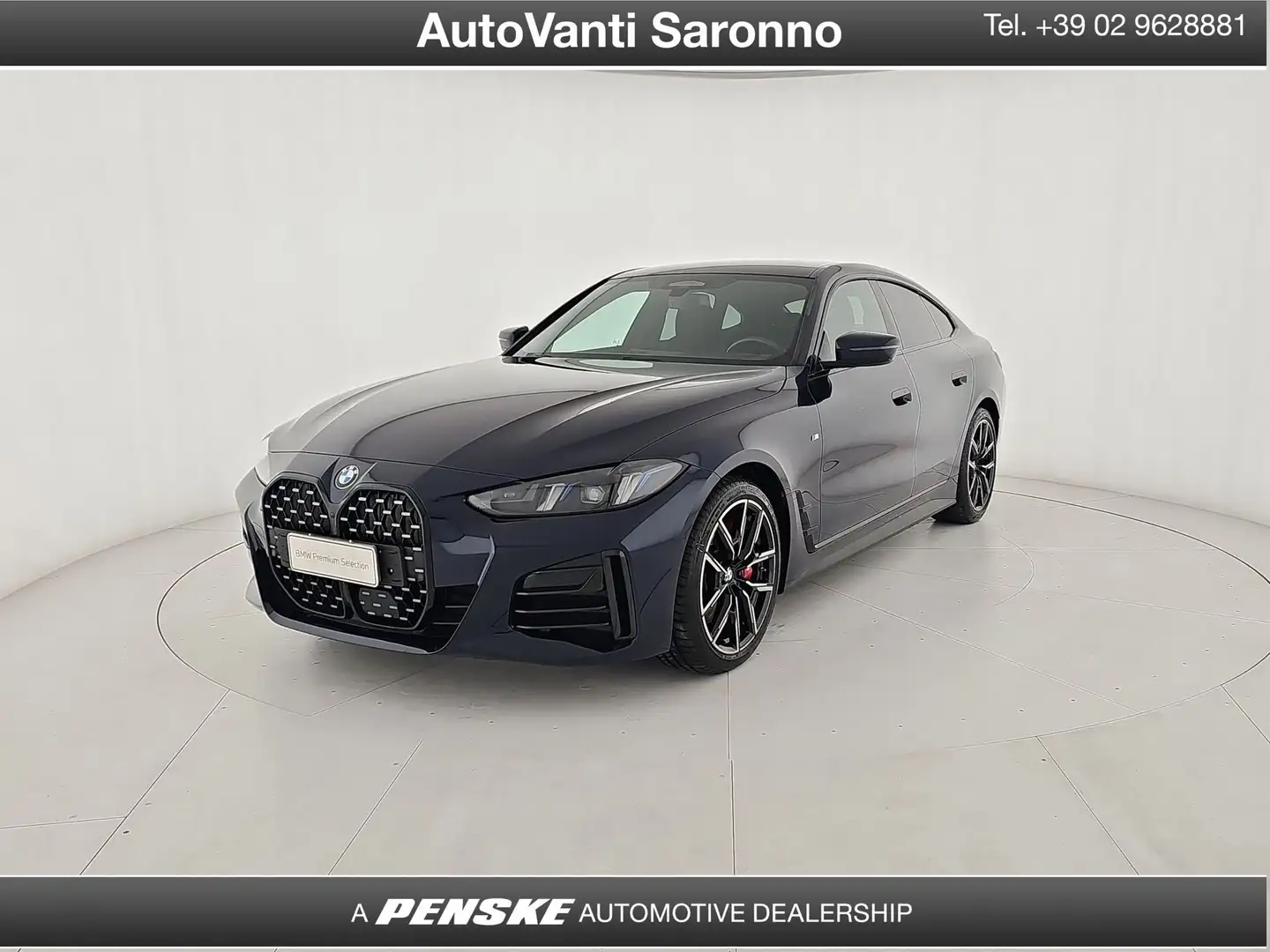 BMW 420 420d xDrive 48V Msport Pro Bleu - 1
