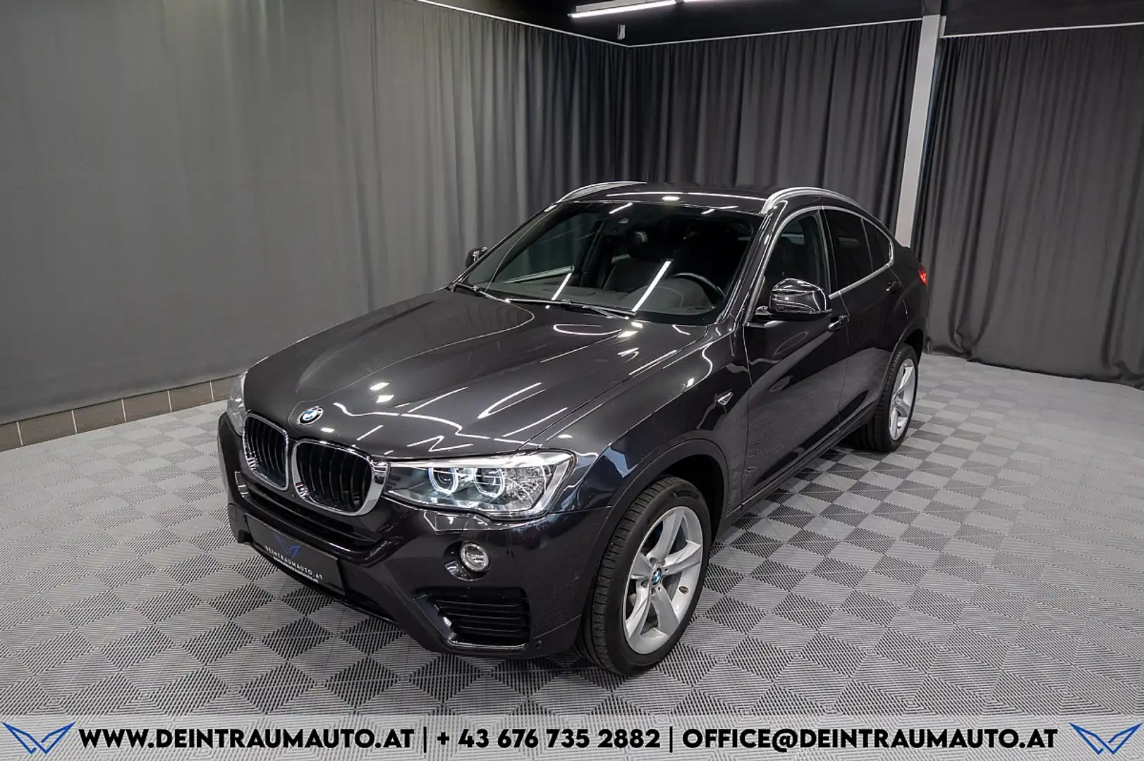 BMW X4 xDrive 20d Aut.*R-KAMERA*XENON*SHZ*GEPFLEGT* Gris - 2