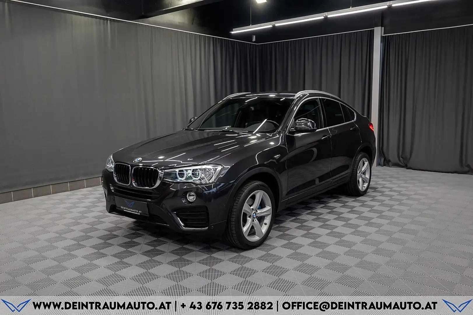 BMW X4 xDrive 20d Aut.*R-KAMERA*XENON*SHZ*GEPFLEGT* Gris - 1