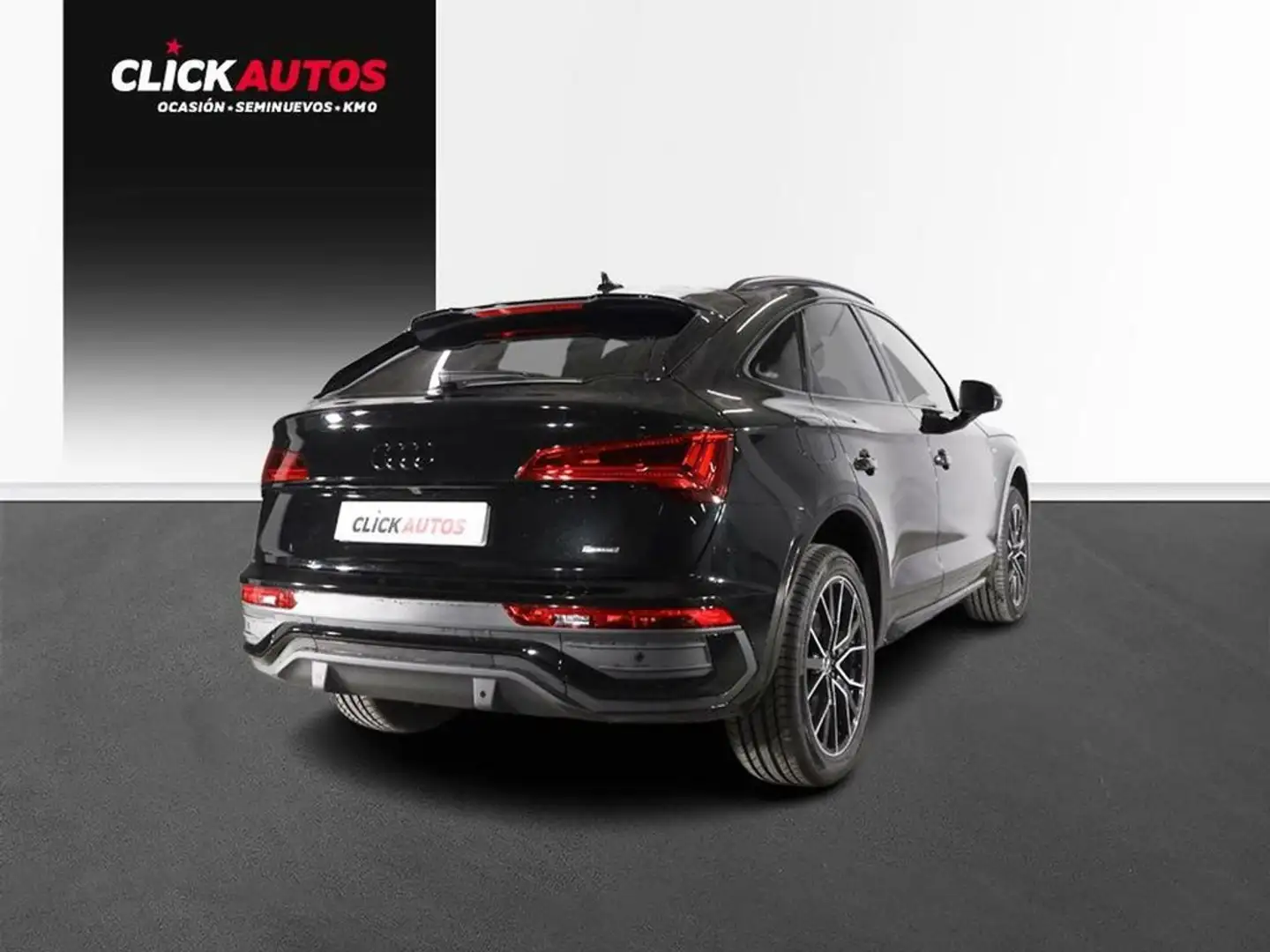 Audi Q5 2.0 TDI 204CV 40 Black Line Edition HEV Stronic Negro - 2
