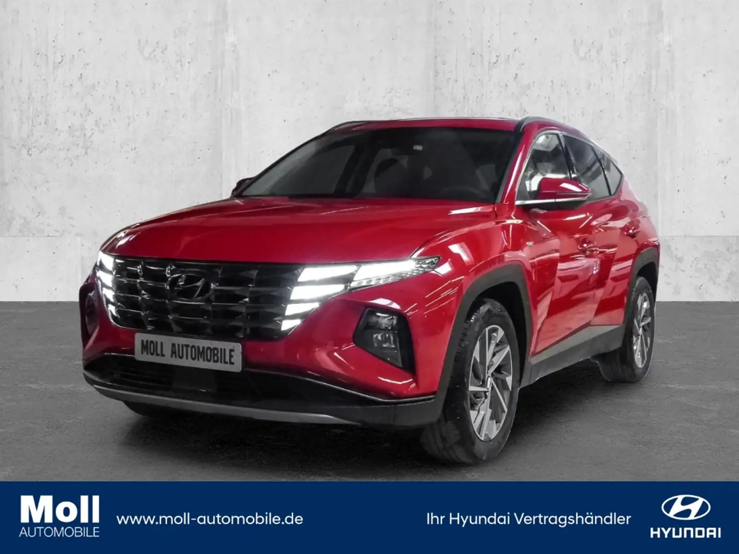 Hyundai TUCSON Trend Mild-Hybrid Trend Assistens Paket DCT elek. Červená - 1