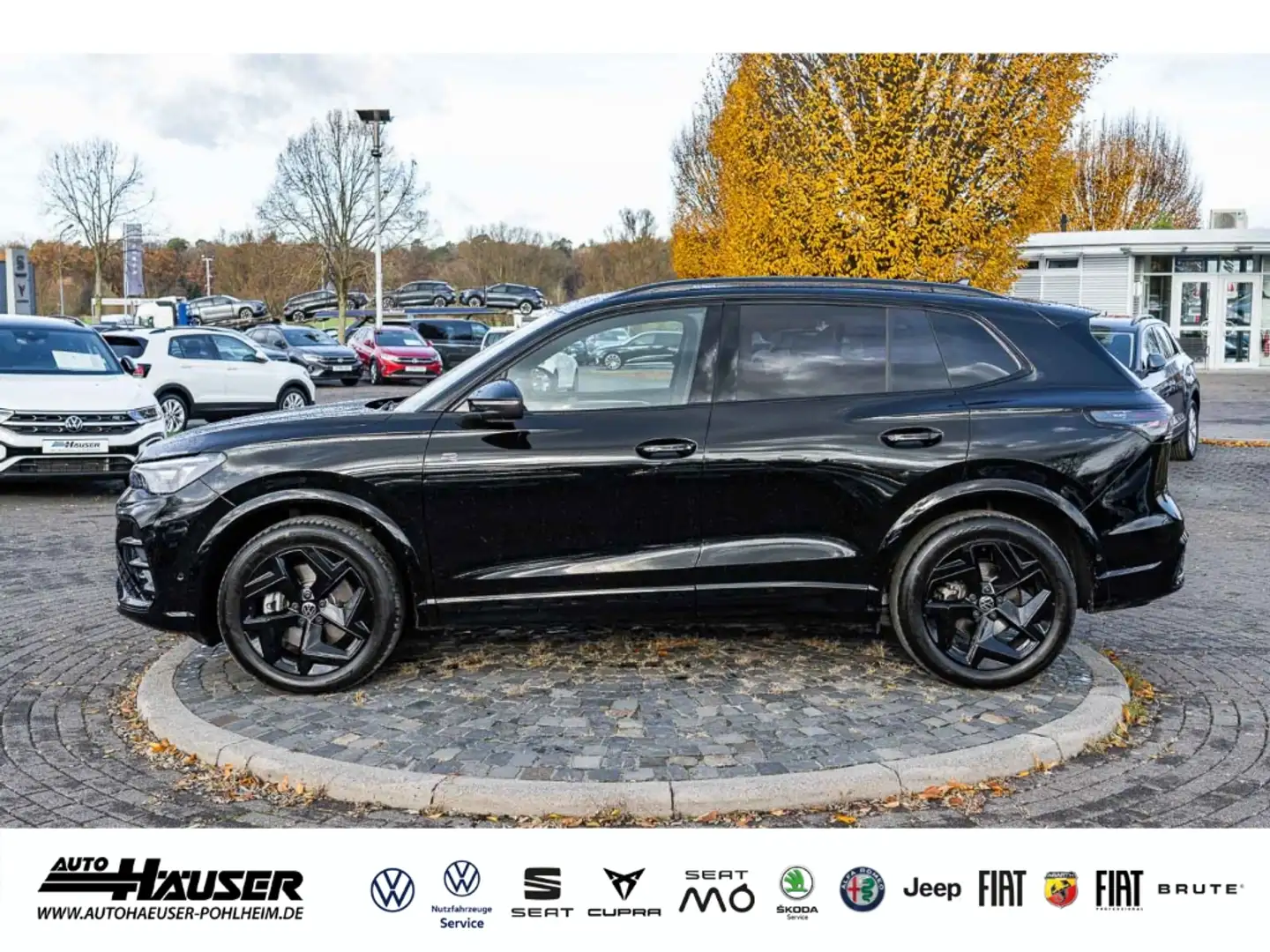 Volkswagen Tiguan R-Line 2.0 TDI DSG PANO AHK EL. HECKKL. TOP-VIEW N Schwarz - 2