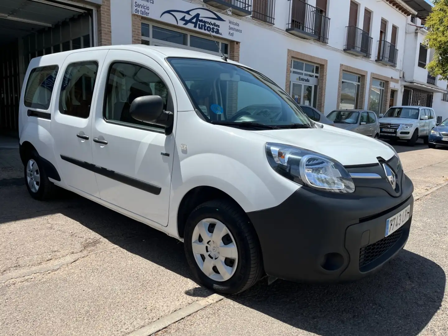 Renault Kangoo Z.E. Maxi 5pl. Blanc - 1