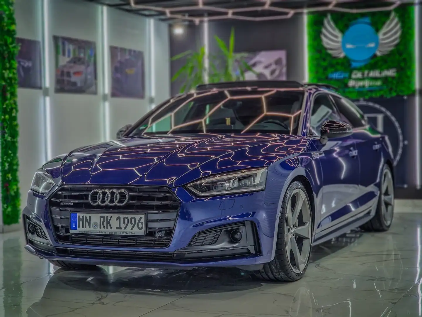 Audi A5 | 3xS-Line | B&O | Massagesitze | Matrix | Pano Blau - 1