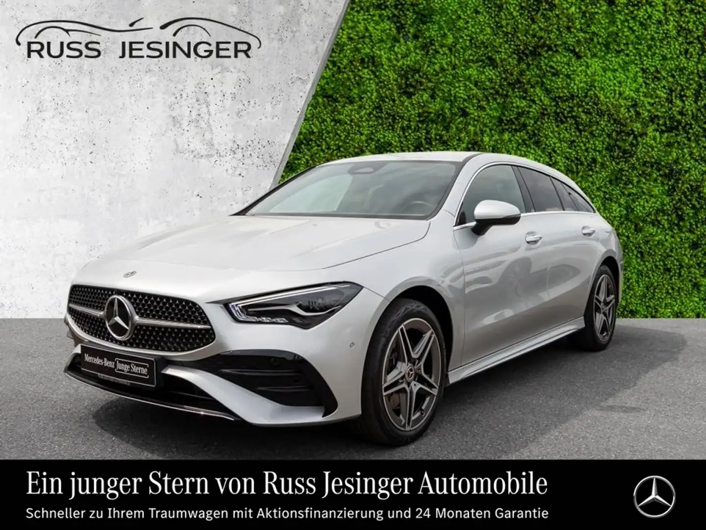 Mercedes-Benz CLA 250 e SB AMG Line *LED*AHK*Cam*KeyGo*TotW+ Argent - 2