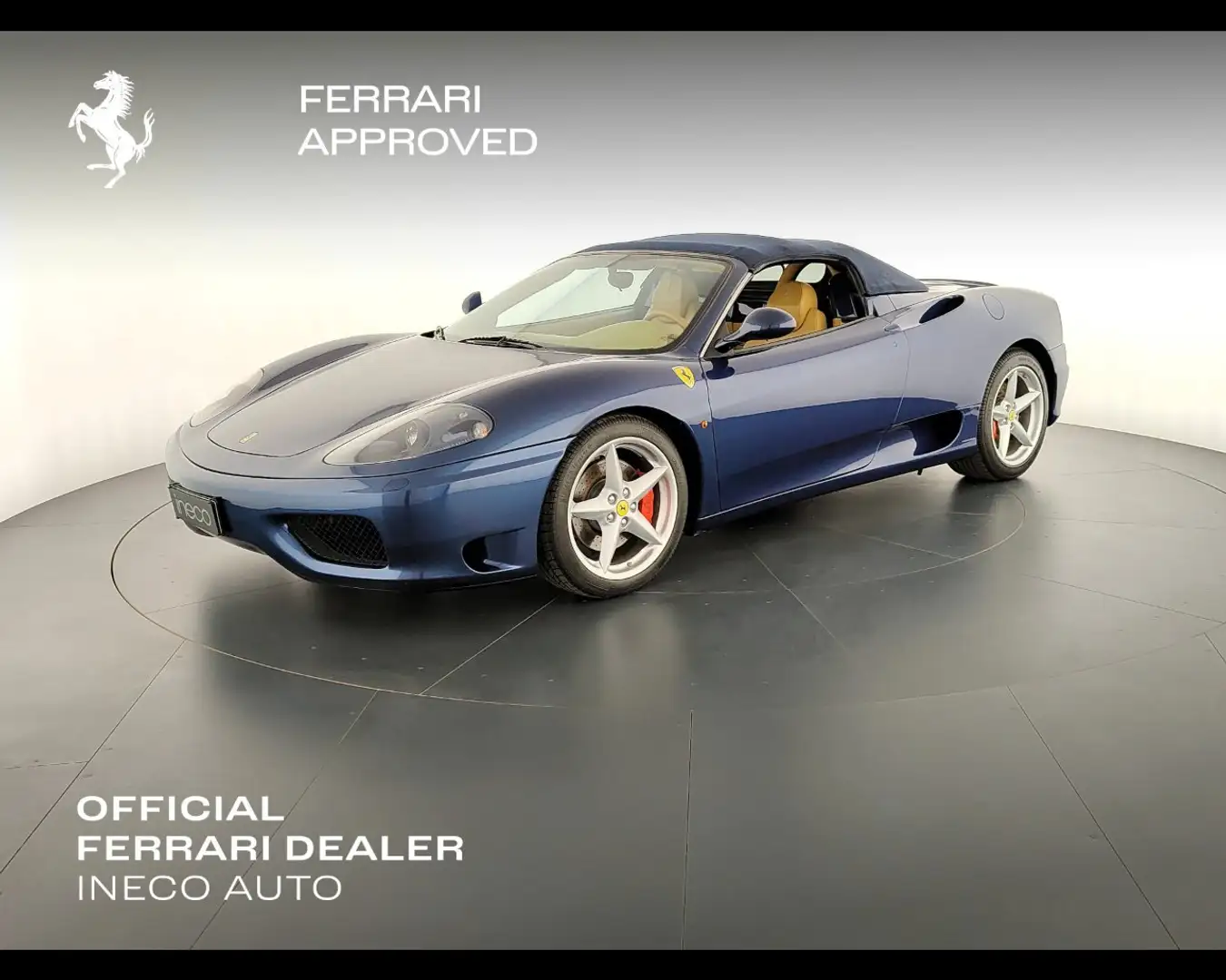 Ferrari 360 3.6 Spider F1 Azul - 1