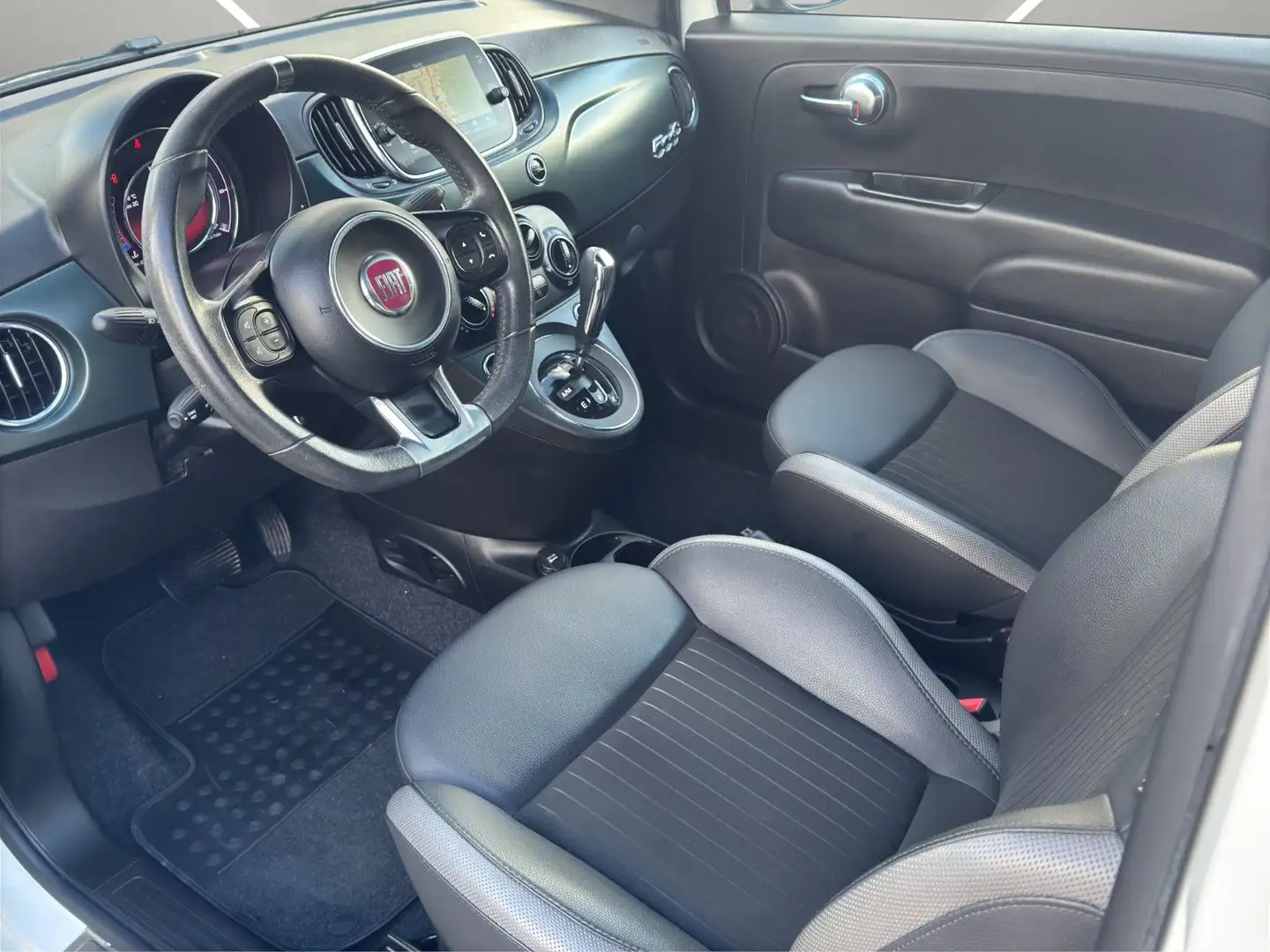 Fiat 500C 1.2 8V RockStar "Navi, Sport Paket" Blanc - 2