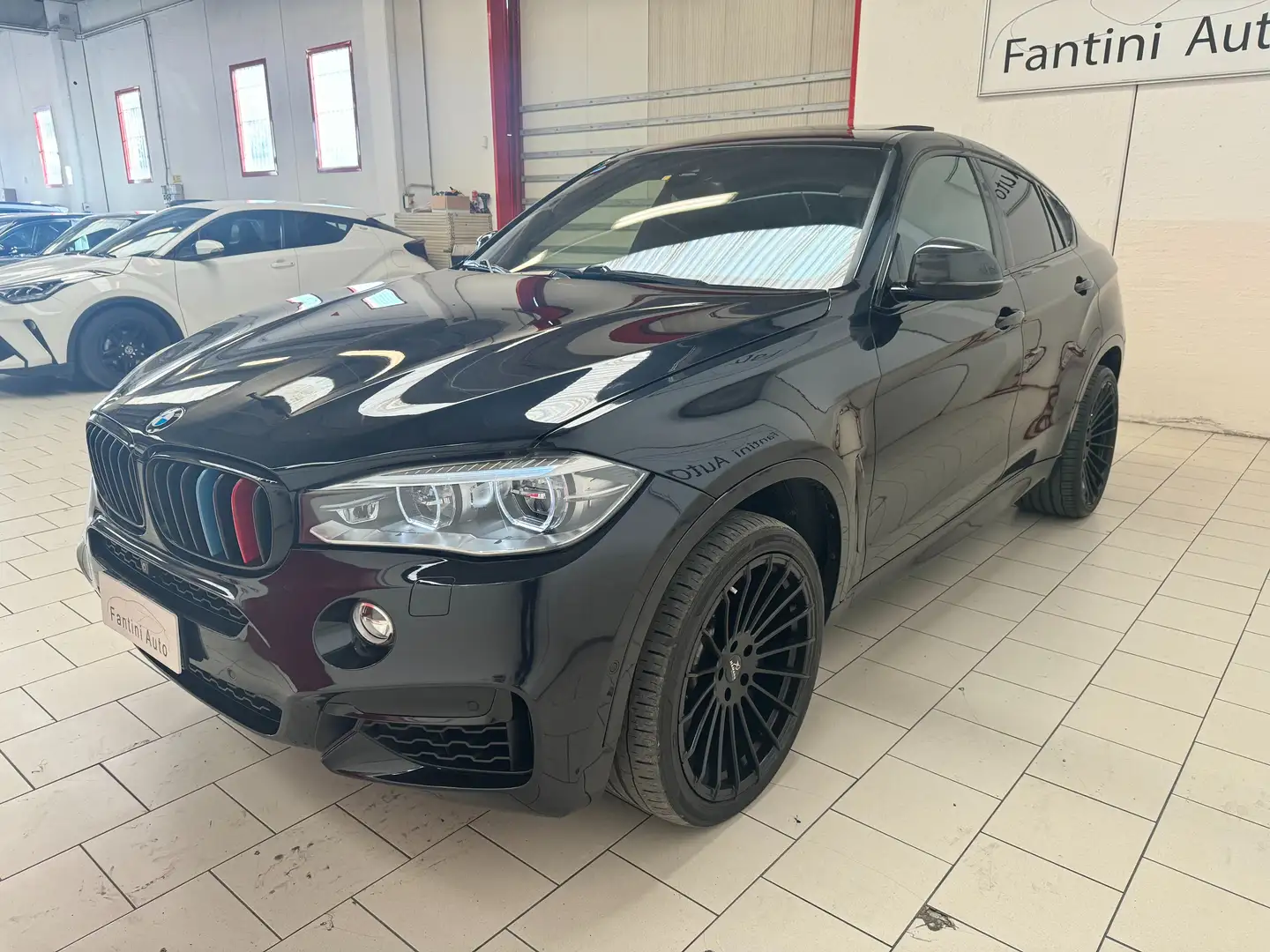 BMW X6 M 50d 381cv xdrive c.auto-LEGGI SOTTO Noir - 2