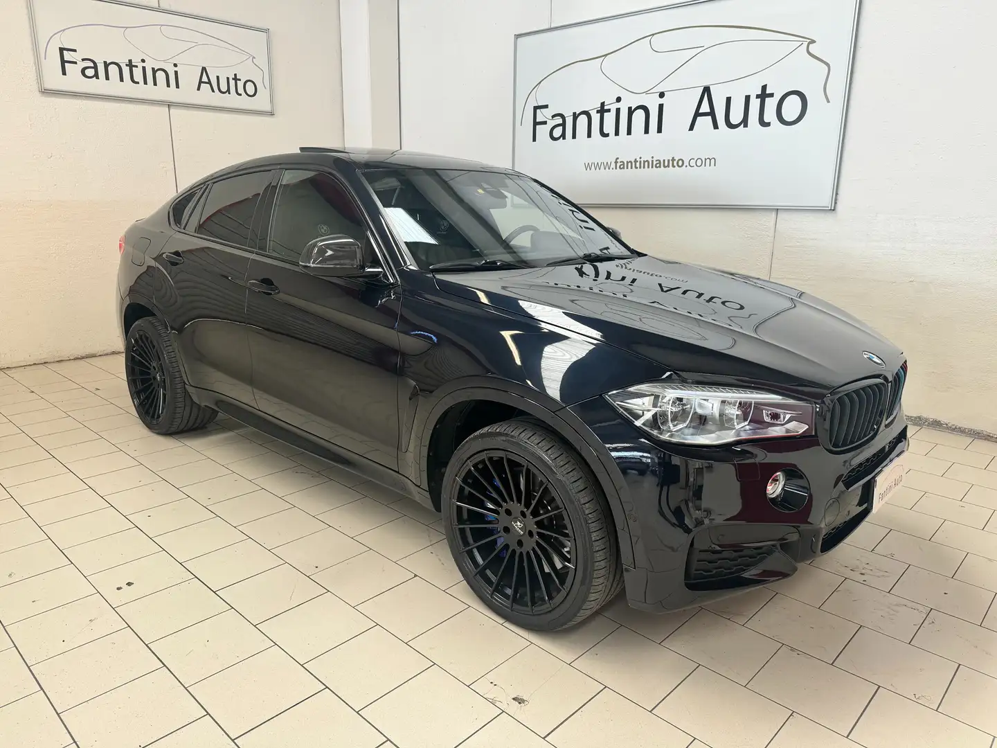 BMW X6 M 50d 381cv xdrive c.auto-LEGGI SOTTO Noir - 1