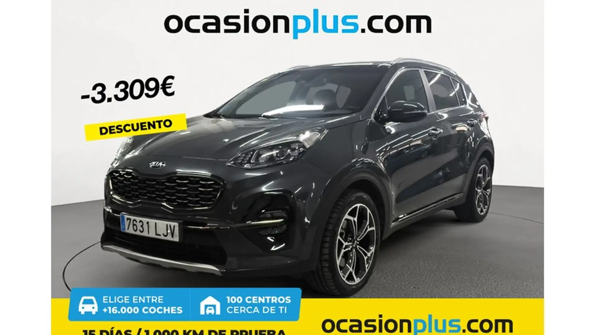 Kia Sportage 1.6 MHEV GT Line Essential DCT 4x2 136 Gris - 1