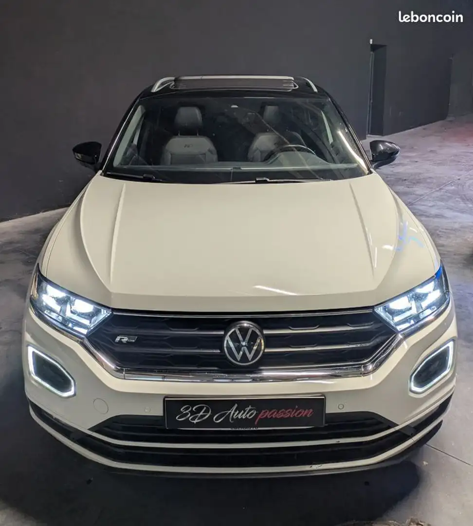 Volkswagen T-Roc R-LINE 2.0l 150 TDI DSG7 Blanc - 2