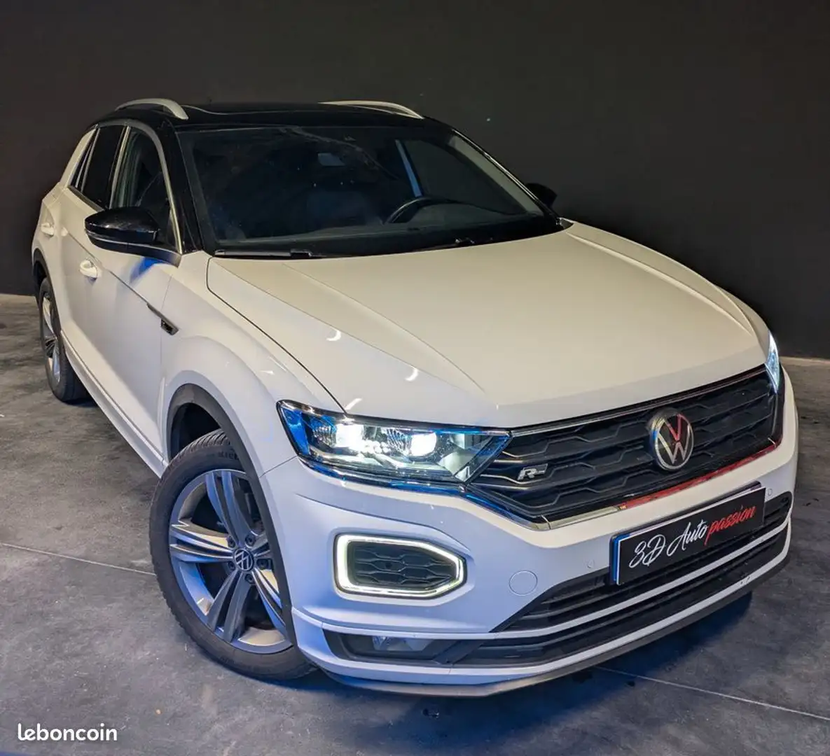 Volkswagen T-Roc R-LINE 2.0l 150 TDI DSG7 Blanc - 1