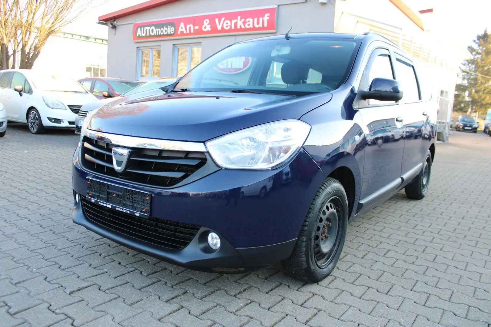 Dacia Lodgy TCe 115 Klima,PDC,AHK,SHZ Blau - 1