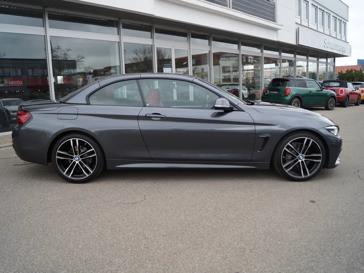 BMW 420 420d Aut. Cabrio M Sport *Navi*Leder*Nackenhzg. Grau - 2