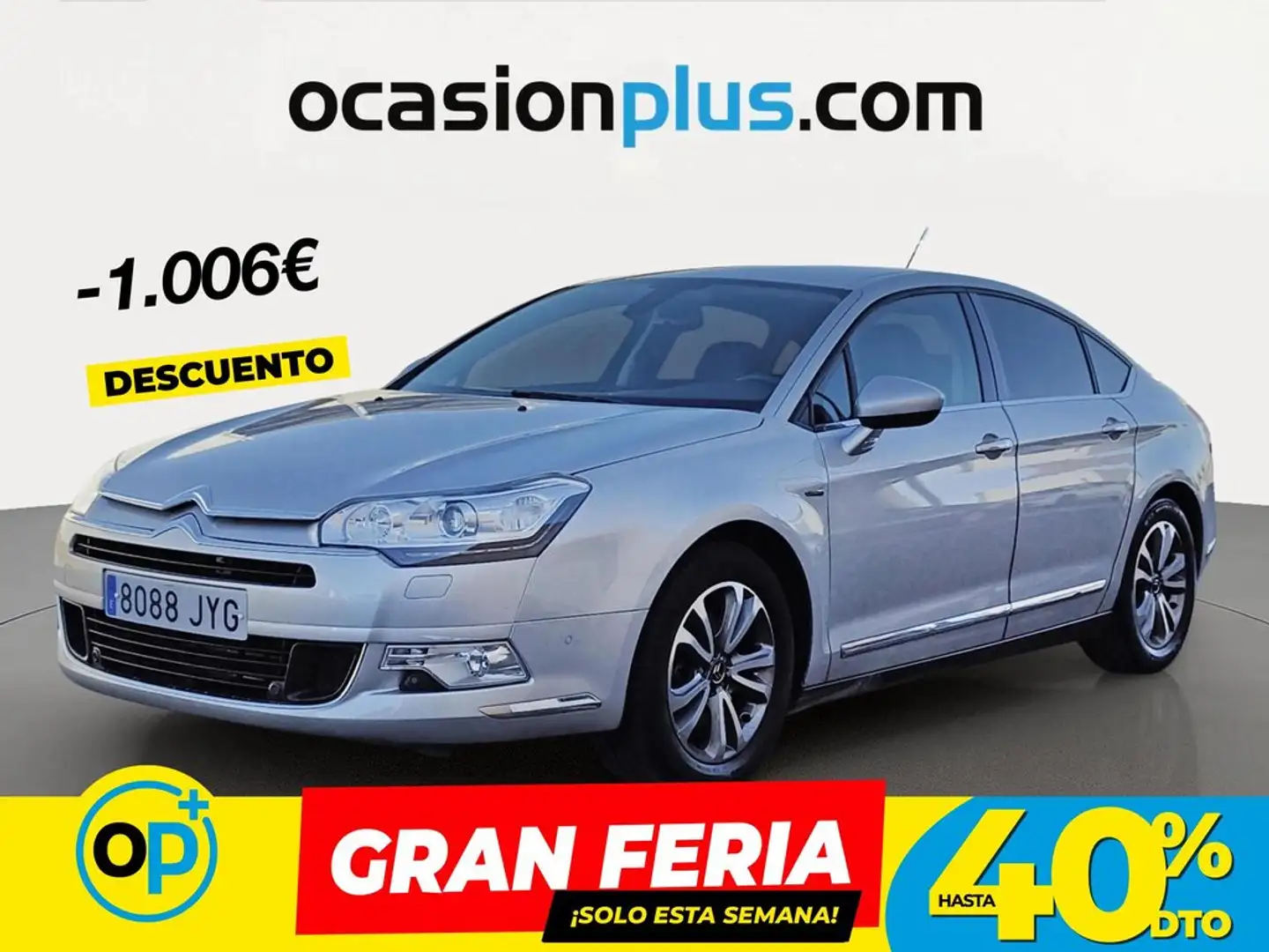 Citroen C5 2.0BlueHDI S&S Shine EAT6 180 Gris - 1