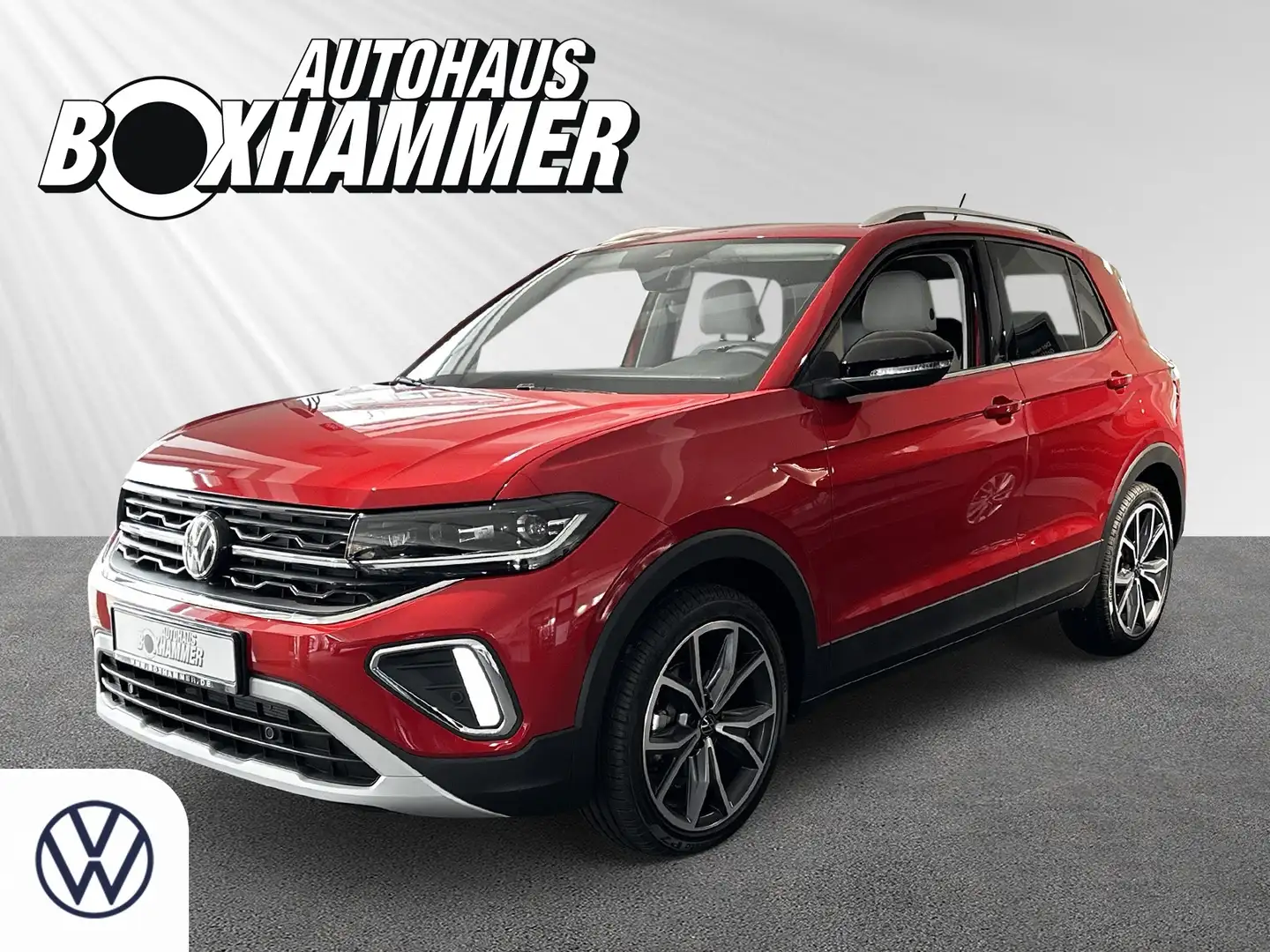 Volkswagen T-Cross 1.0 TSI DSG Style  IQ.DRIVE+AHK+NAVI Rot - 1