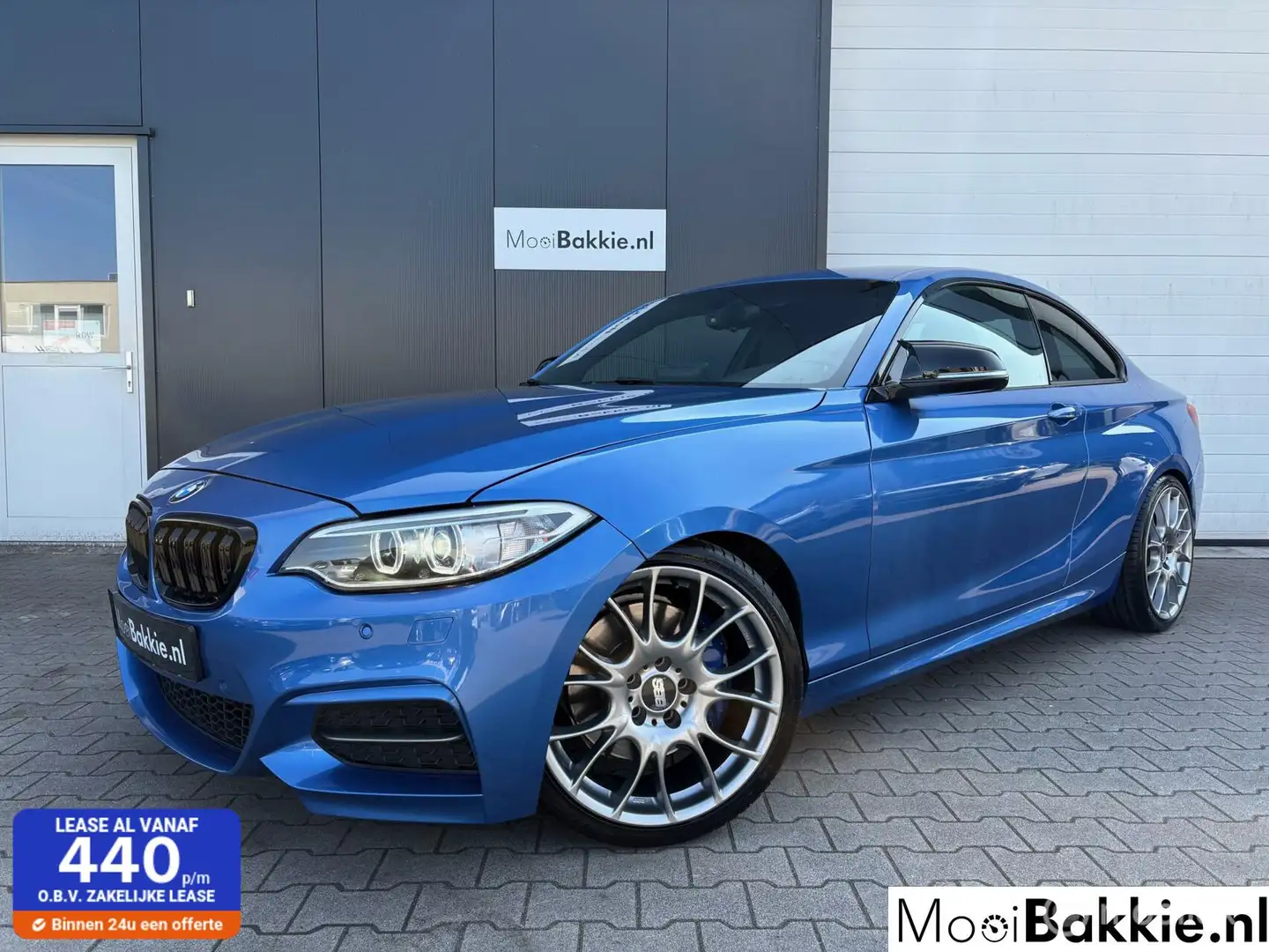 BMW 235 2-serie Coupé M235i M Performance Harman / Leder / Blauw - 1