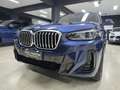 BMW X3 X3 G01 2021 xdrive20d mhev 48V Msport auto Bleu - thumbnail 2