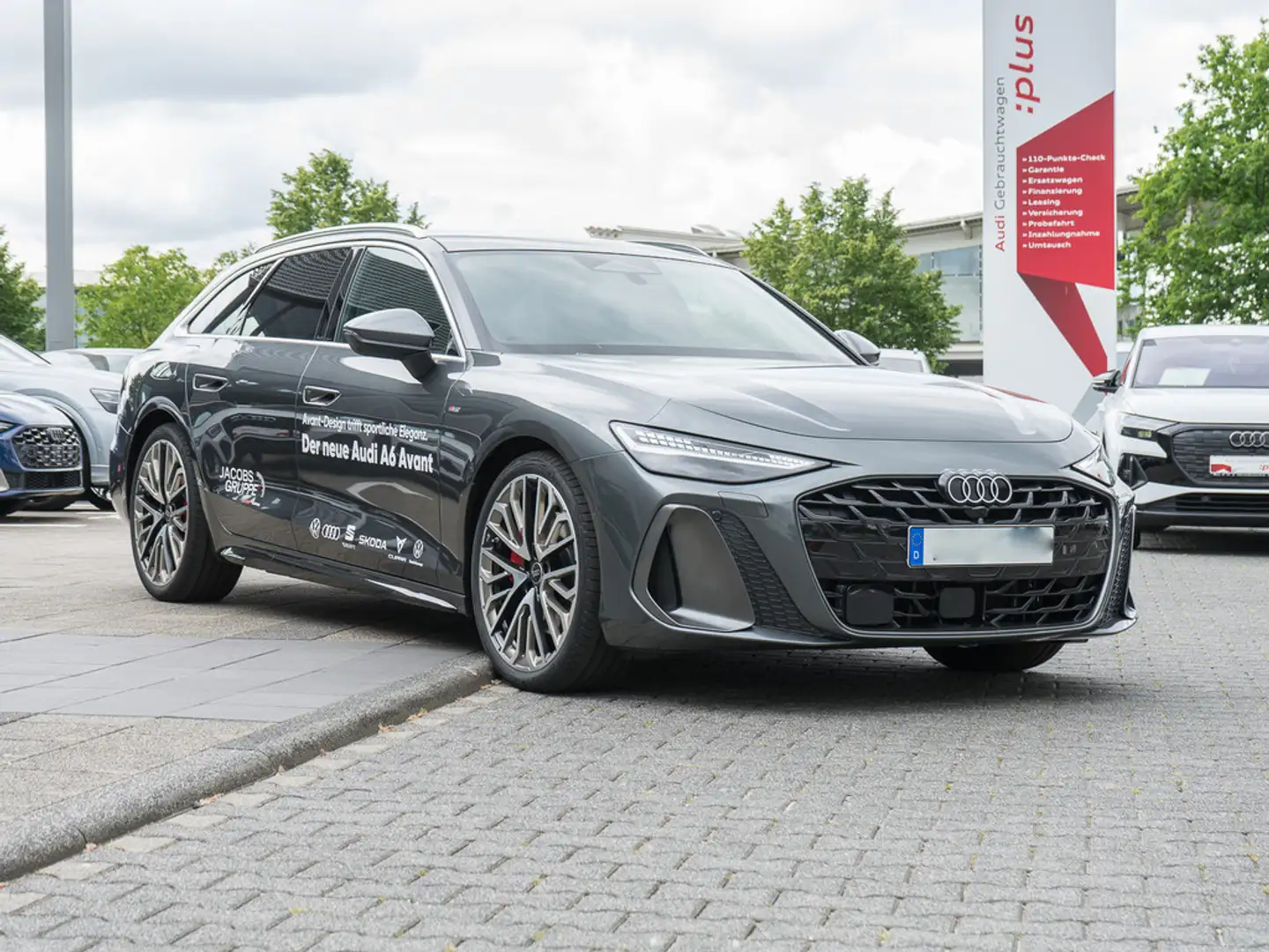 Audi A6 Avant TFSI qu. 2xS line/Tech pro/Pano/HuD/360°/Luf Gris - 2