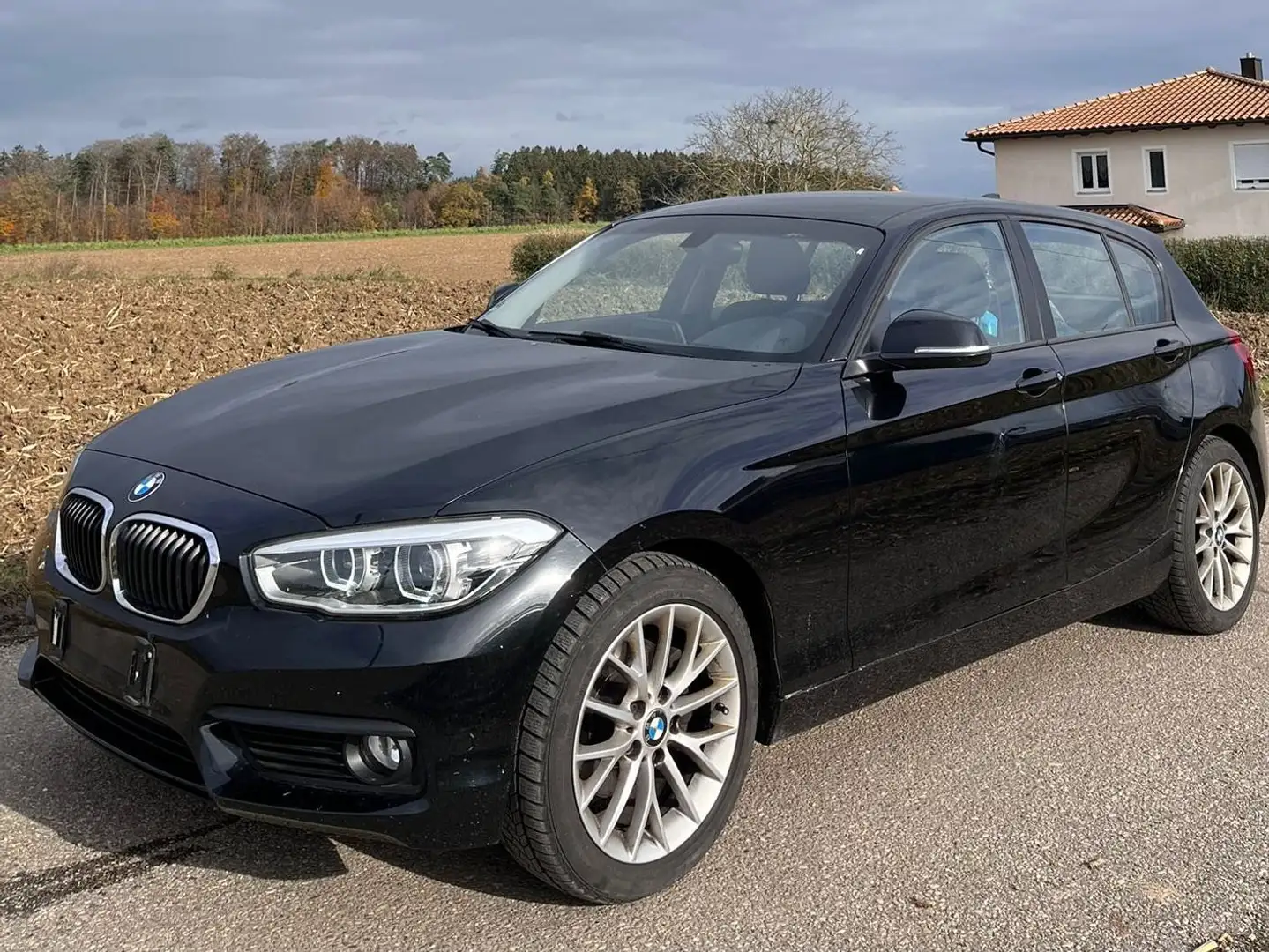 BMW 120 120d Advantage Czarny - 2