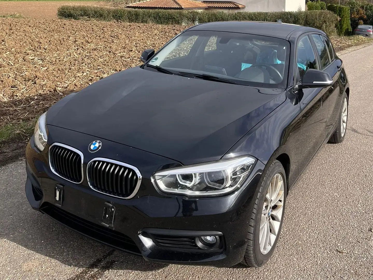BMW 120 120d Advantage Czarny - 1