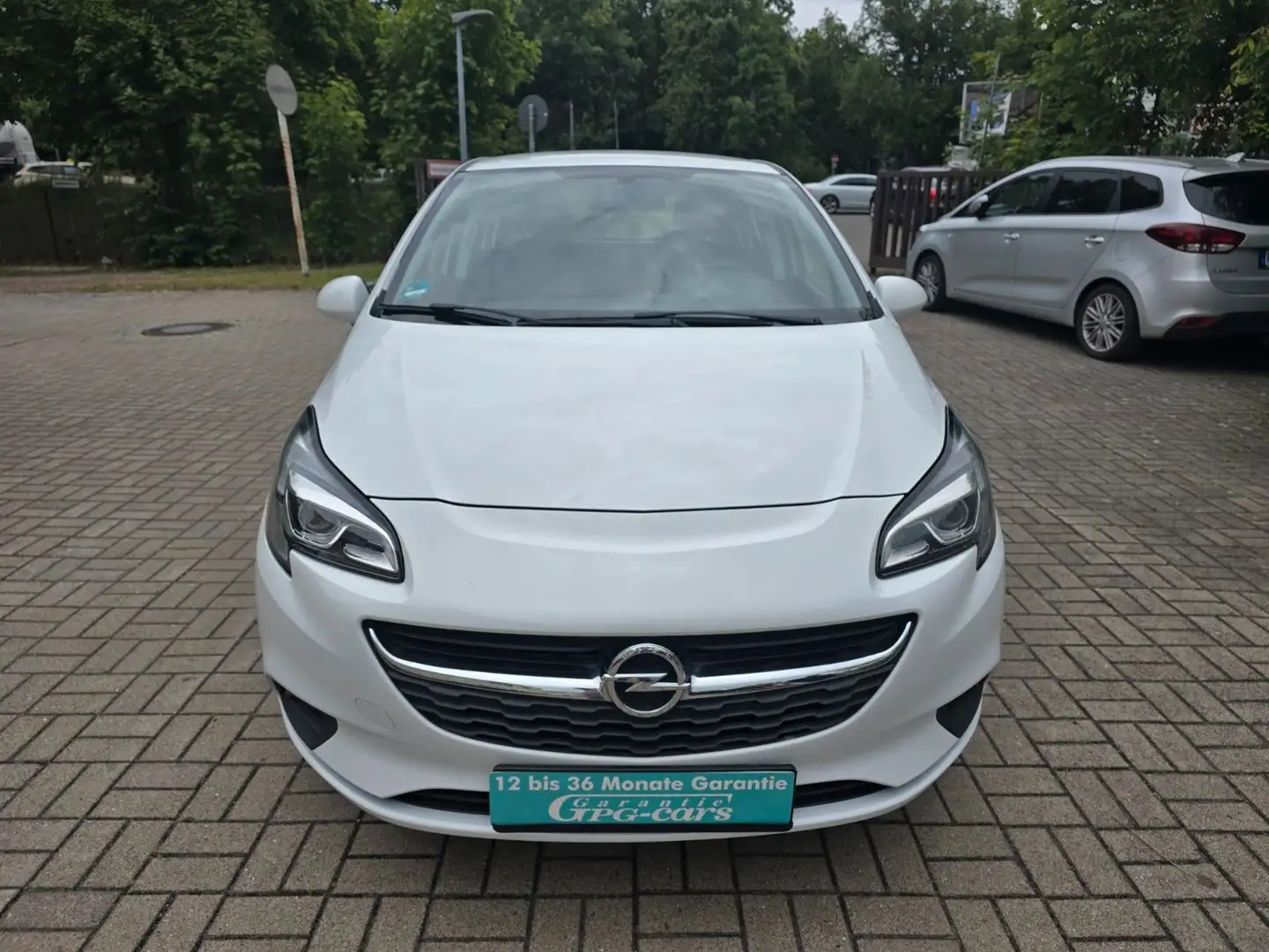 Opel Corsa E Edition Blanc - 2