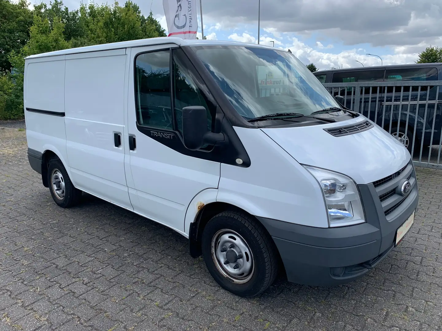 Ford Transit TDCI 85T260 Bott- Tüv/Oel neu-82 Tkm ! Bianco - 1