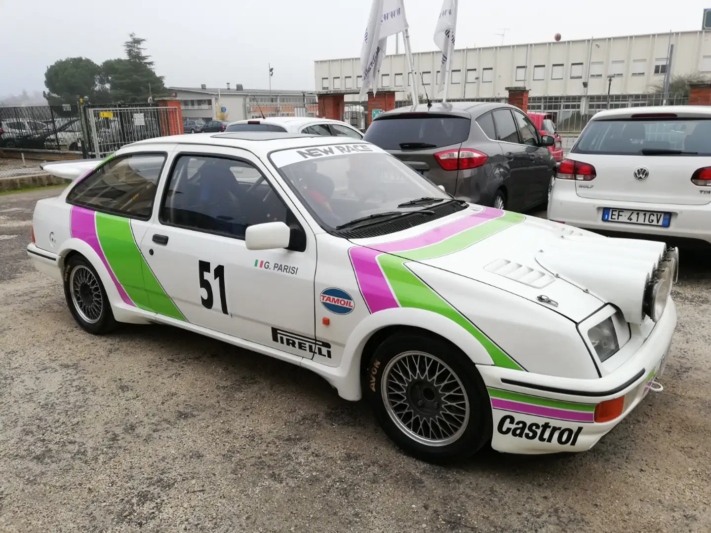Ford Sierra COSWORTH GRUPPO N REPETTO EX NEW RACE Weiß - 1