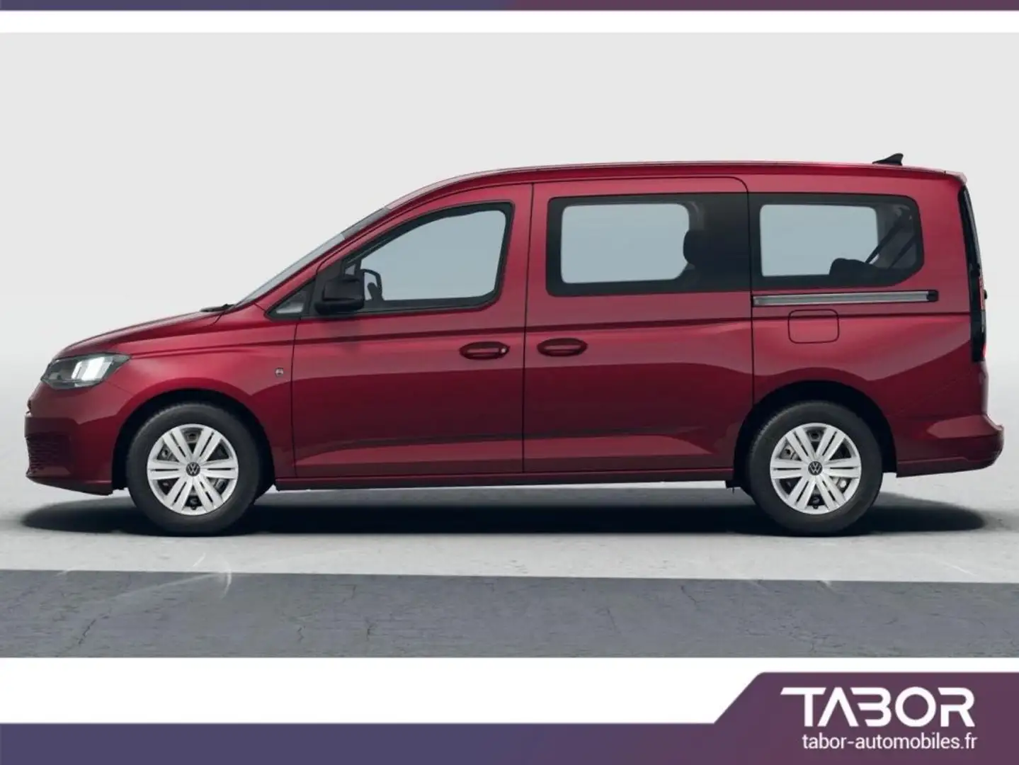 Volkswagen Caddy Maxi 2.0 TDI 122 DSG Ready2D Rouge - 2