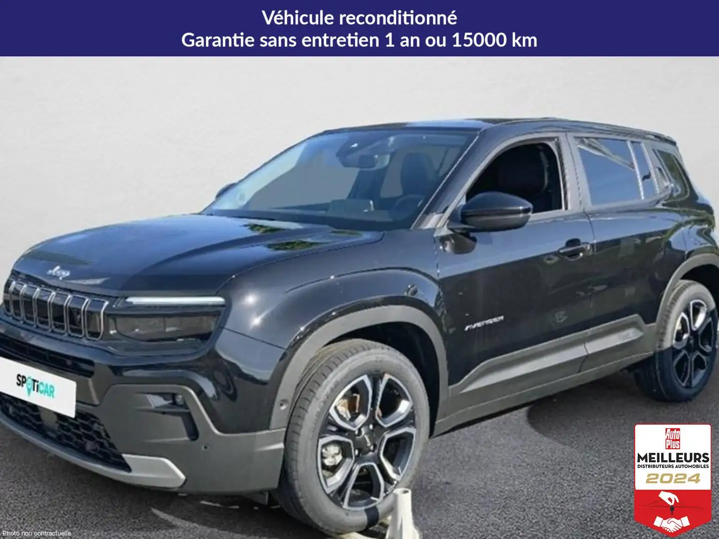Jeep Avenger 1.2 turbo t3 100 ch e-hybrid bvr6 summit Blanc - 1