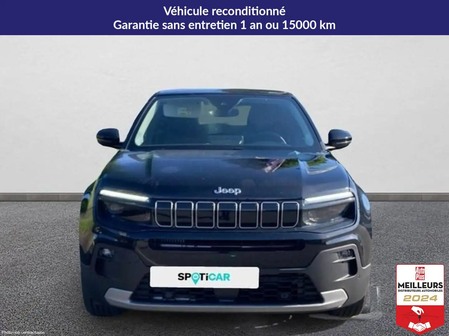 Jeep Avenger 1.2 turbo t3 100 ch e-hybrid bvr6 summit Blanc - 2