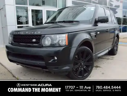 Black 2013 Land Rover Range Rover Sport SUV / Crossover Four-Wheel Drive 6-Speed Automatic