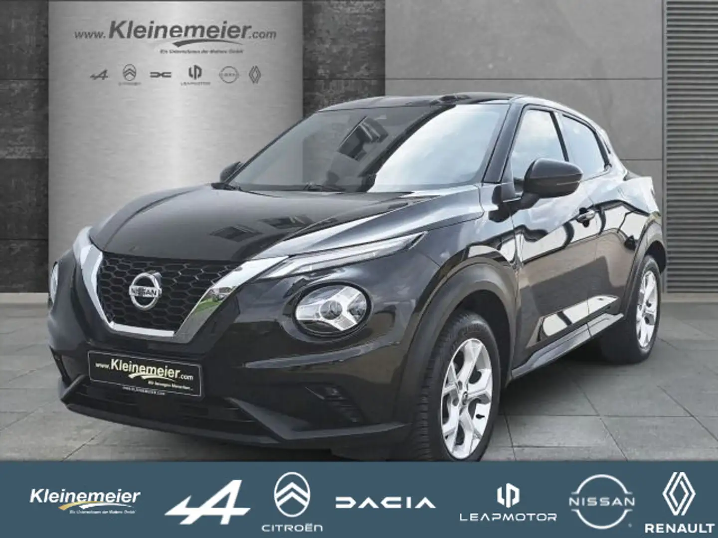 Nissan Juke 1.0 DIG-T N-Connecta*Navi*RFK*SHZ*uvm* Schwarz - 1