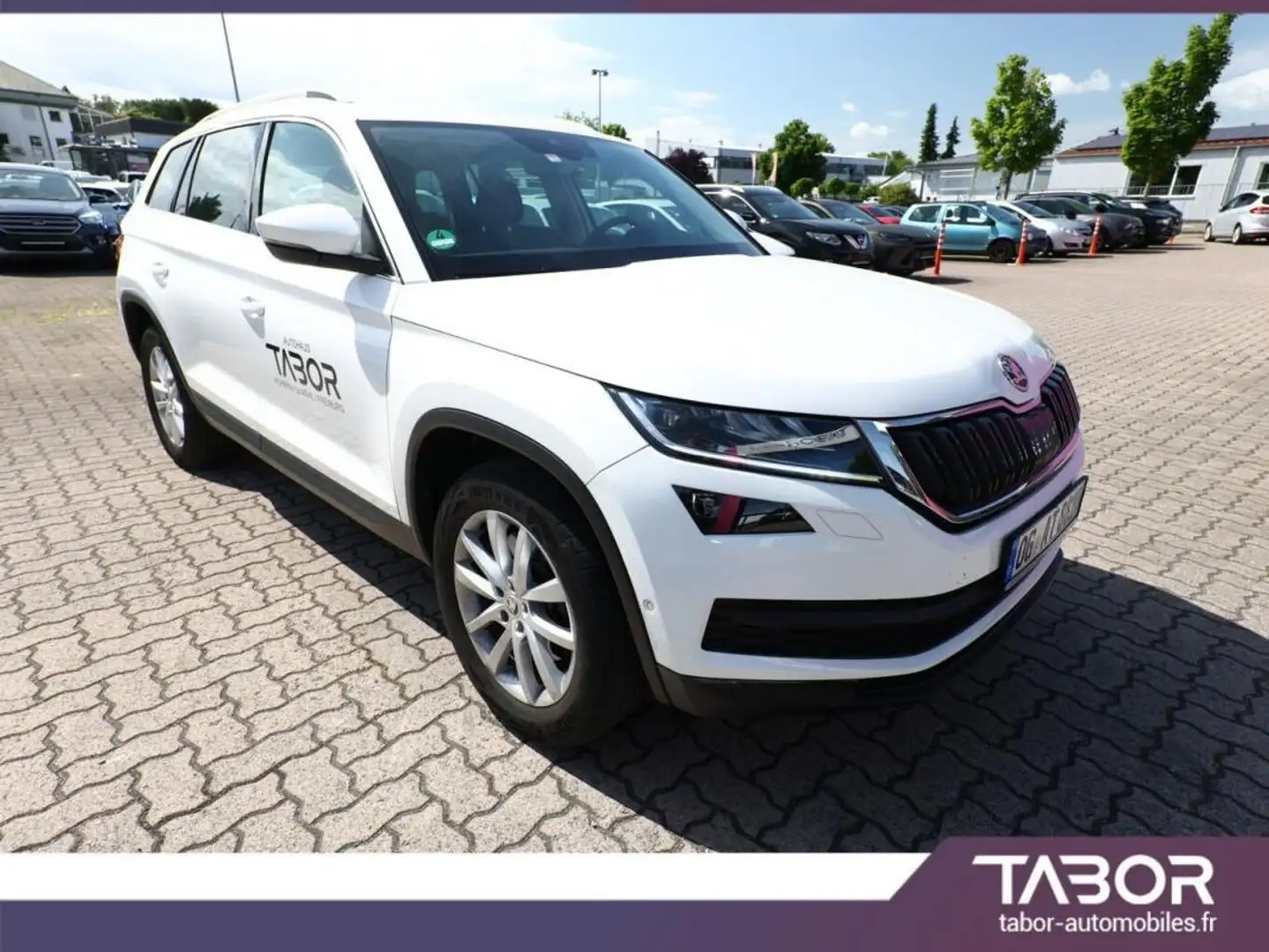 Skoda Kodiaq 2.0 TDI 200 DSG 4x4 Style LED GPS Blanc - 2