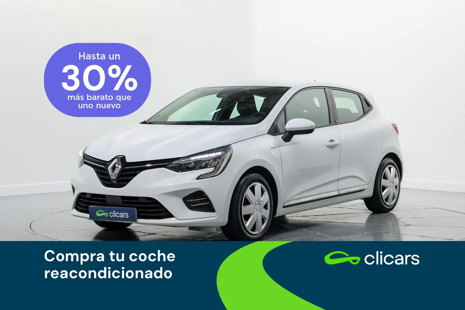 Renault Clio E-TECH Híbrido Intens 103kW Blanco - 1