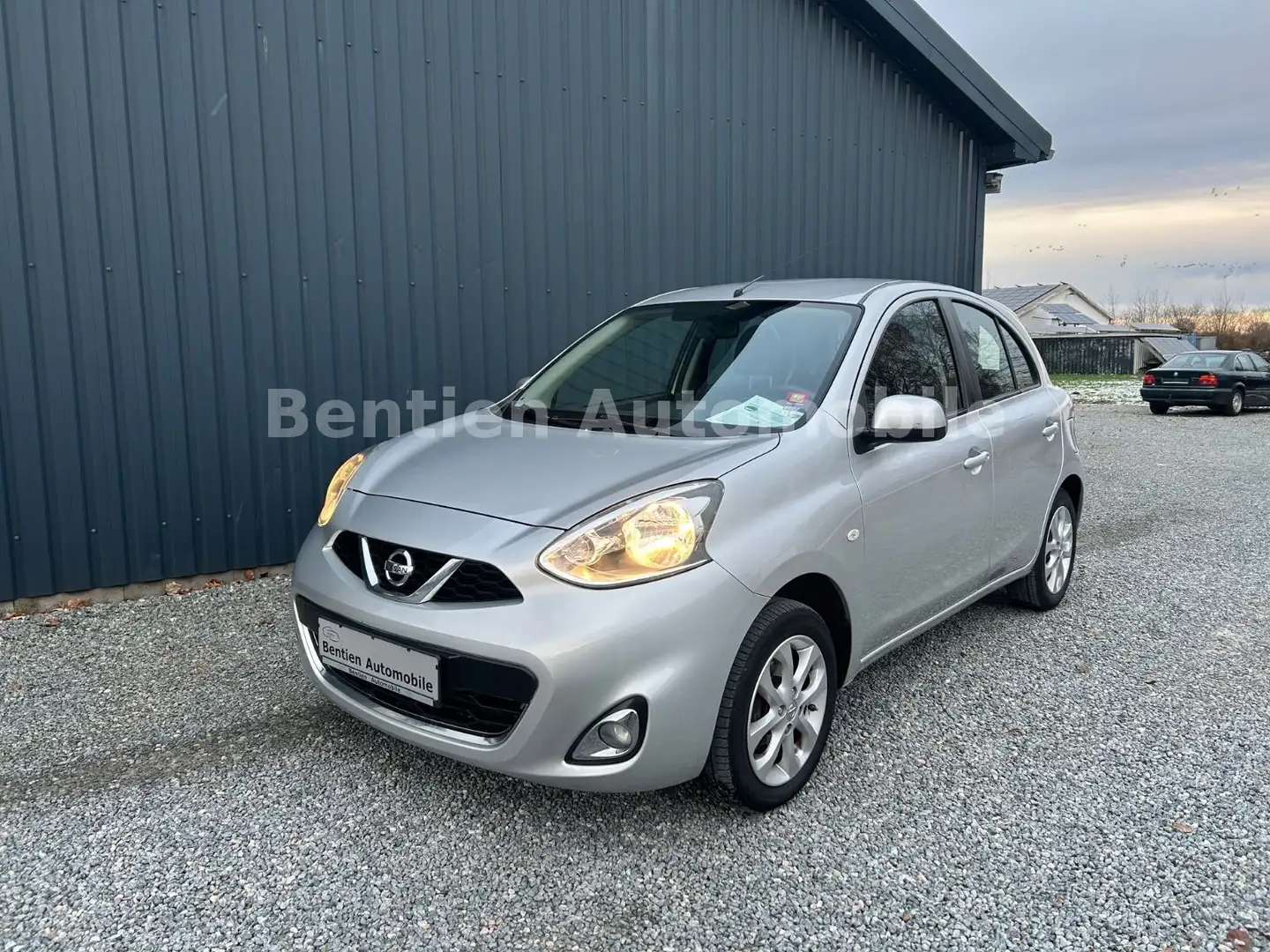 Nissan Micra Acenta,Klima,Alu,Tempomat, Silber - 2