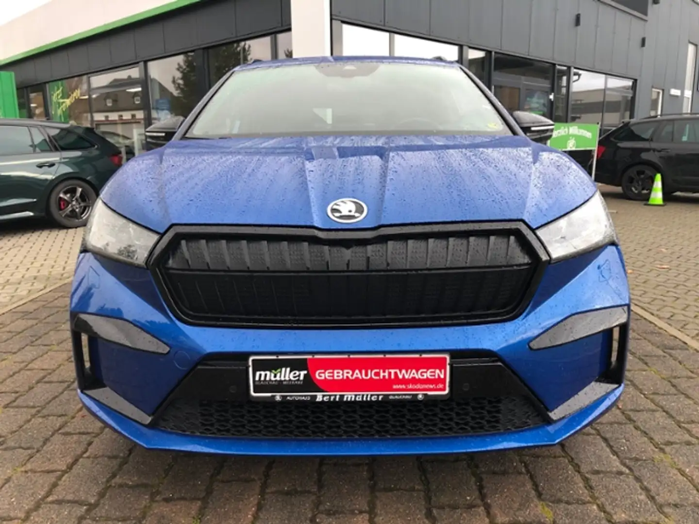 Skoda Enyaq 60 Sportline Navi AHZV SmartLink Kamera Azul - 2