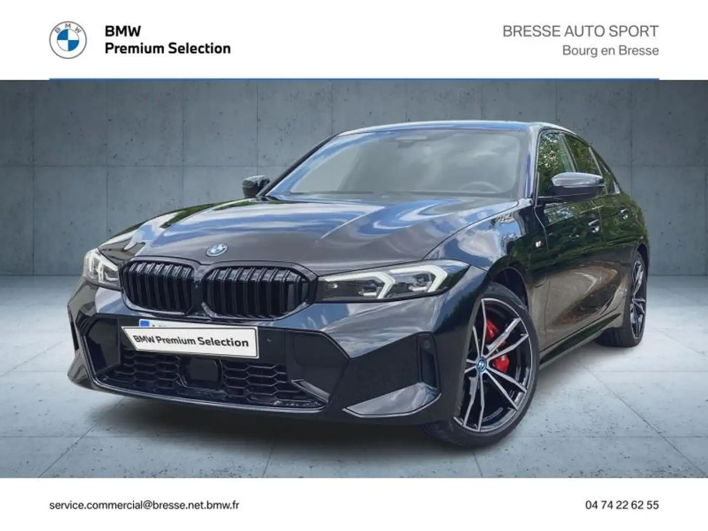 BMW 330 330eA xDrive 292ch M Sport Noir - 1