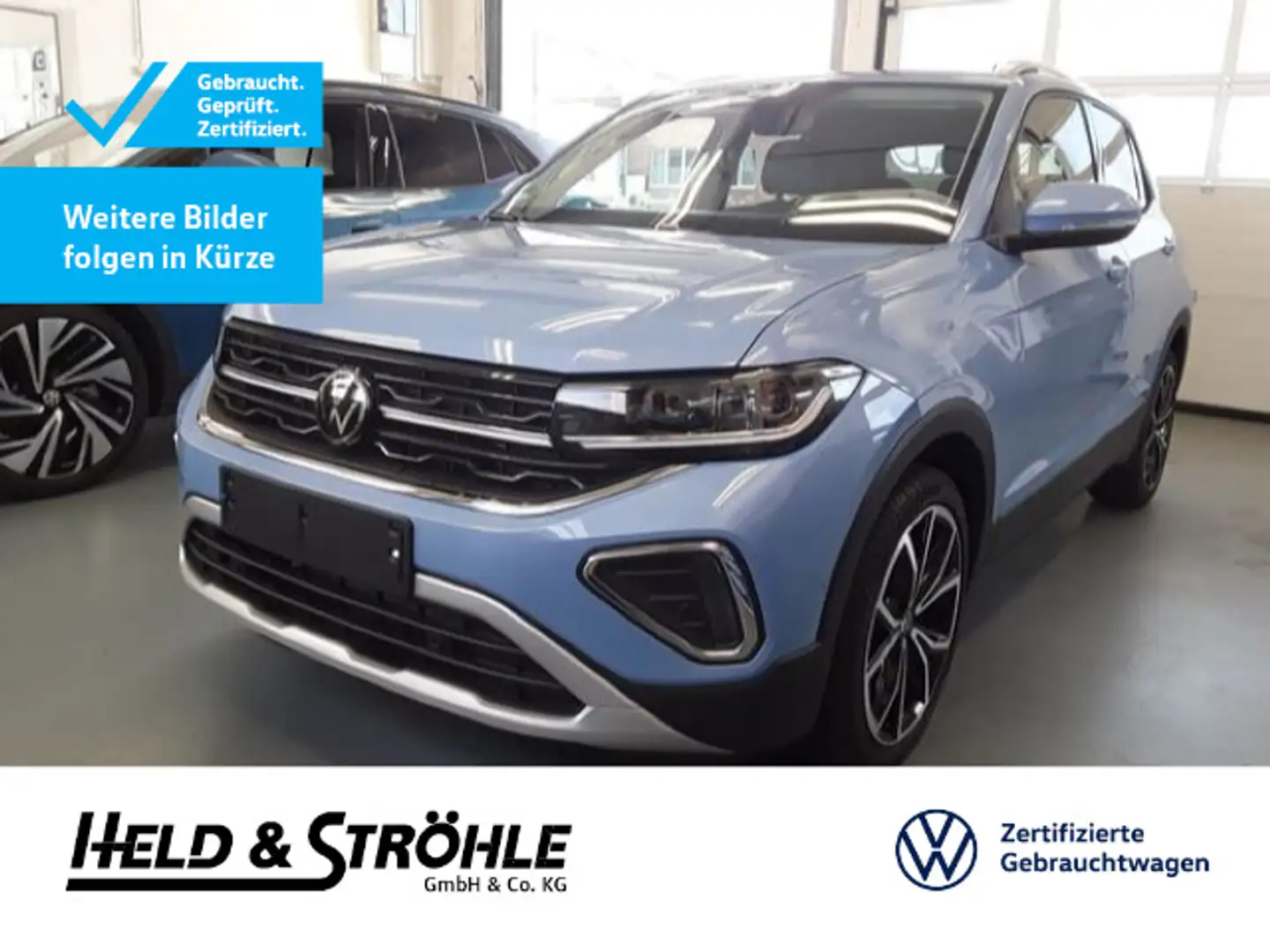 Volkswagen T-Cross Style 1.0 TSI IQ-LED NAV ALU18 KAM BEATS Azul - 1