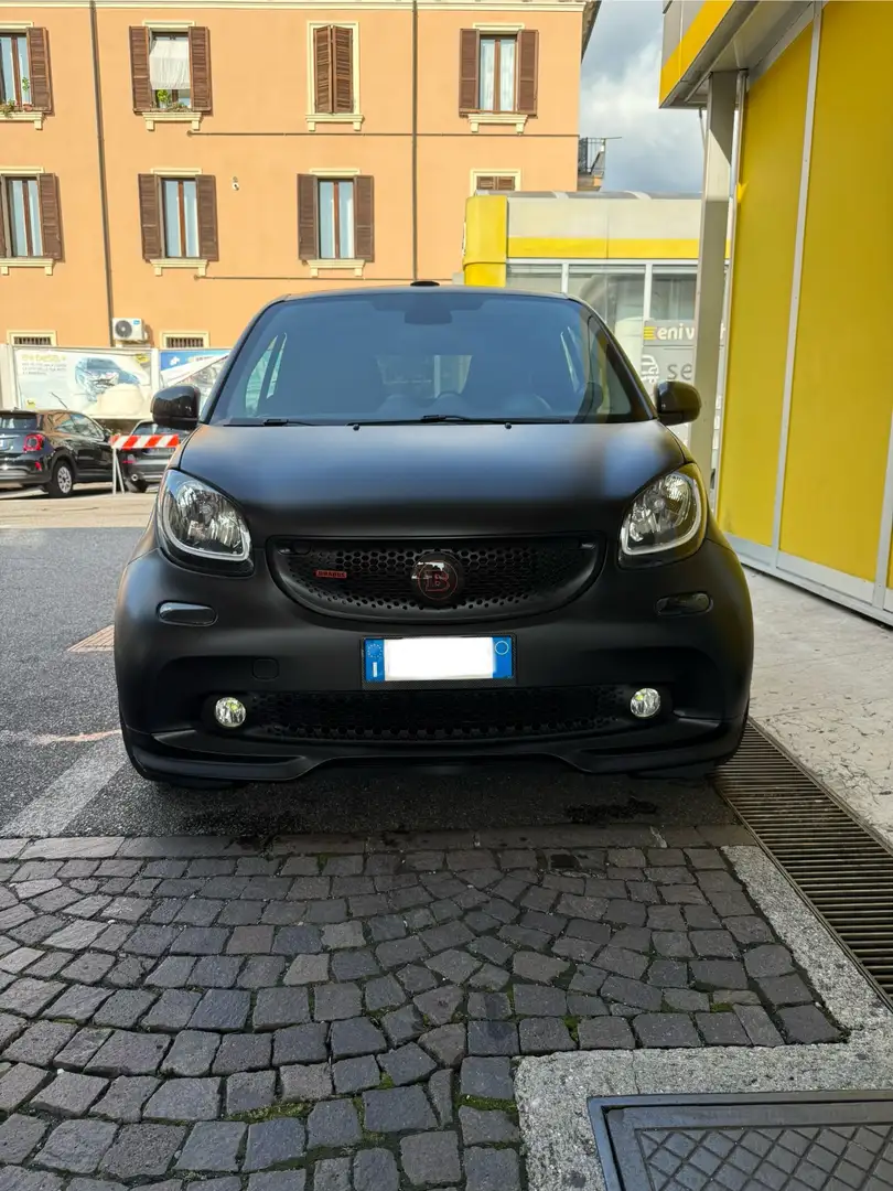 smart brabus cabrio Negru - 1