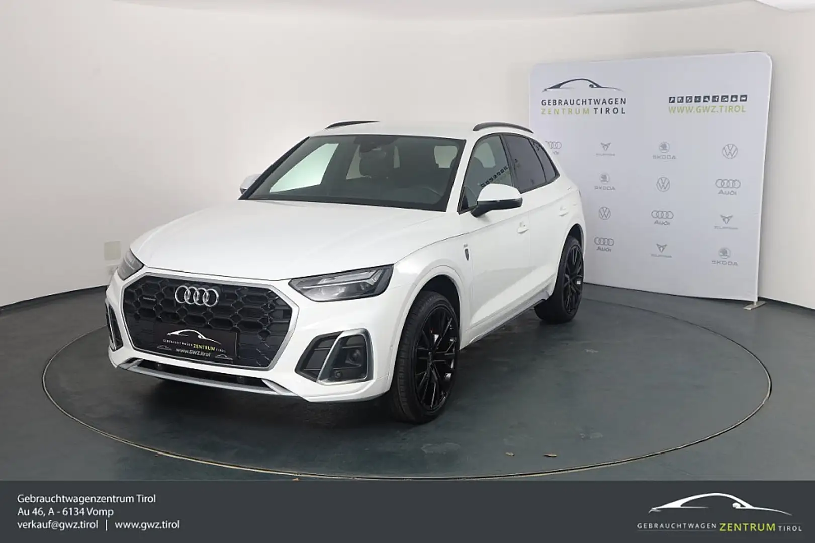 Audi Q5 50 TFSI e PHEV quattro 2x S LINE AHK TOUR KEY Weiß - 1